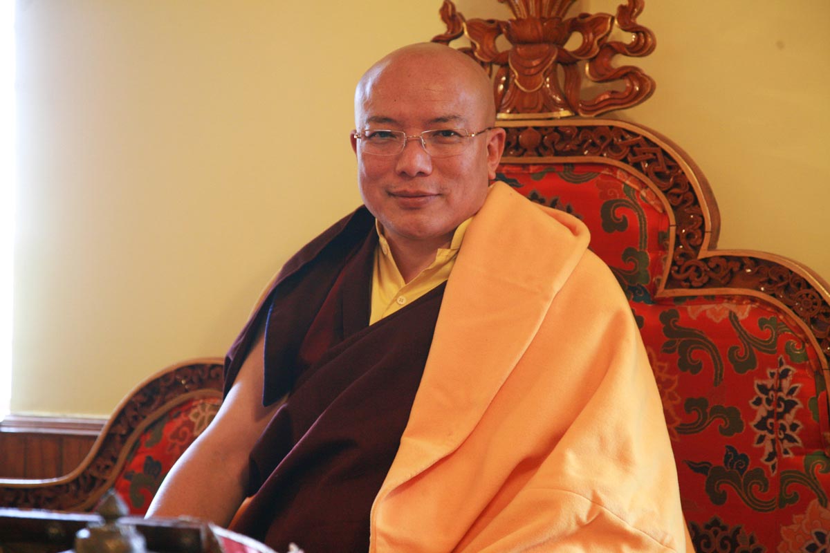 the 12th Tai Situ Rinpoche